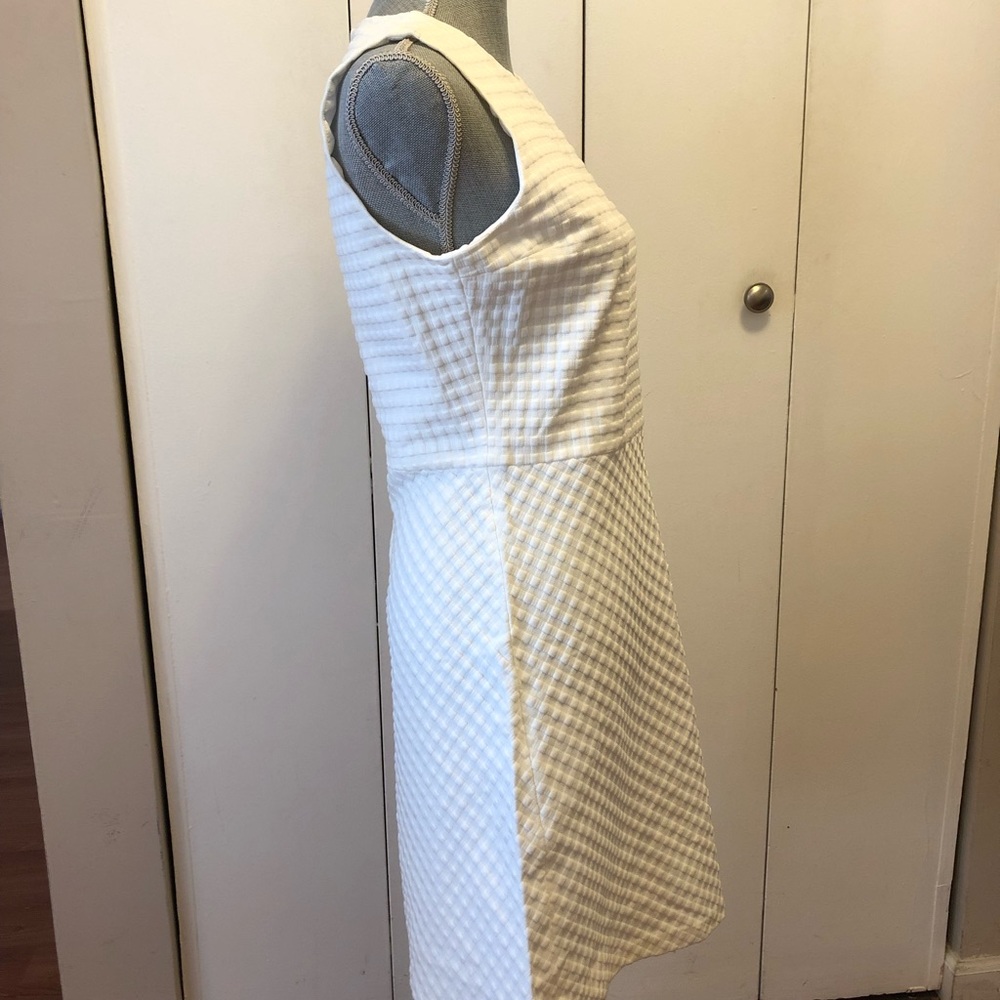 ๐ฒ๐ป Theory Women's White Textured Dress - Picture 3 of 7
